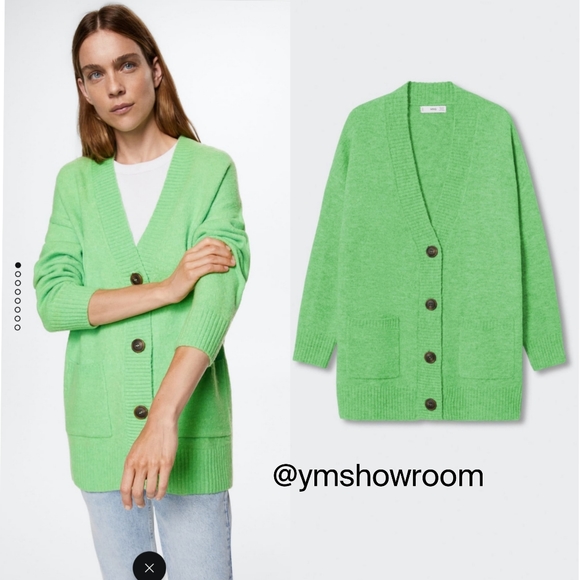 MANGO Oversized cardigan